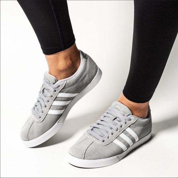 adidas courtset white